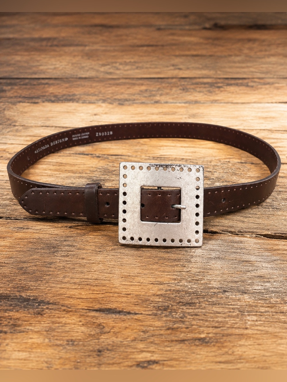 Silpada Designs Genuine Leather Belt | Vintage Y2K | Made in Canada | Size Large